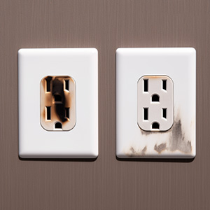 Wear and tear of outlets